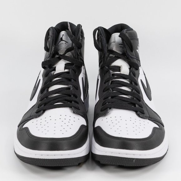 Air Jordan 1 High Golf \'Panda\' DQ0660-101 Spikeless Cleats size 14 main image 7